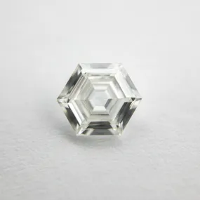0.77ct 6.86x5.84x2.69mm VS1/VS2 J Hexagon Step Cut 18129-03