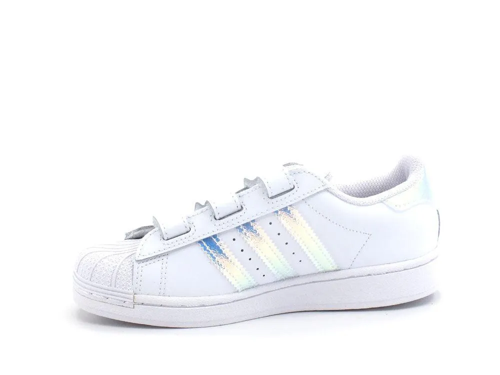 ADIDAS Superstar CF C Sneaker Strappi White FV3655