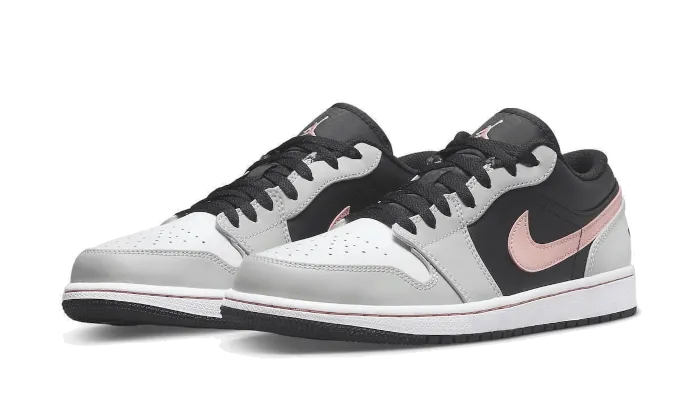 Air Jordan 1 Low Black Grey Pink