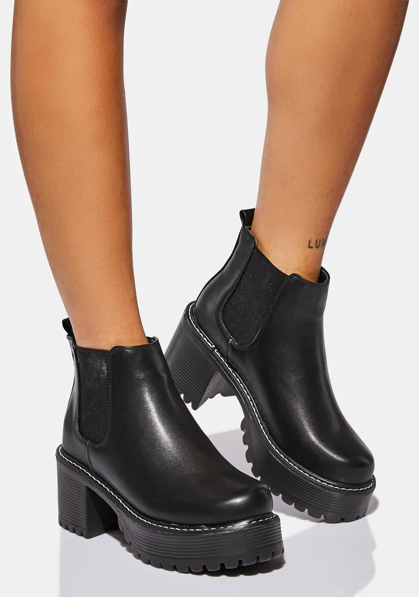 Alki Heeled Boots-