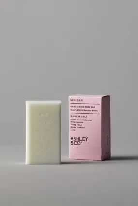 Ashley & Co Mini Bar Extruded Soap Bar - Blossom & Gilt