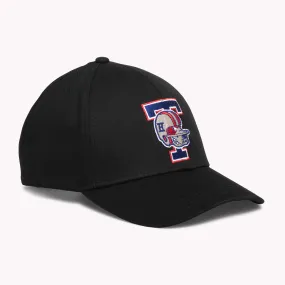 Black Monogram Mascot Cotton Cap | Hats & Scarves | Tommy Hilfiger