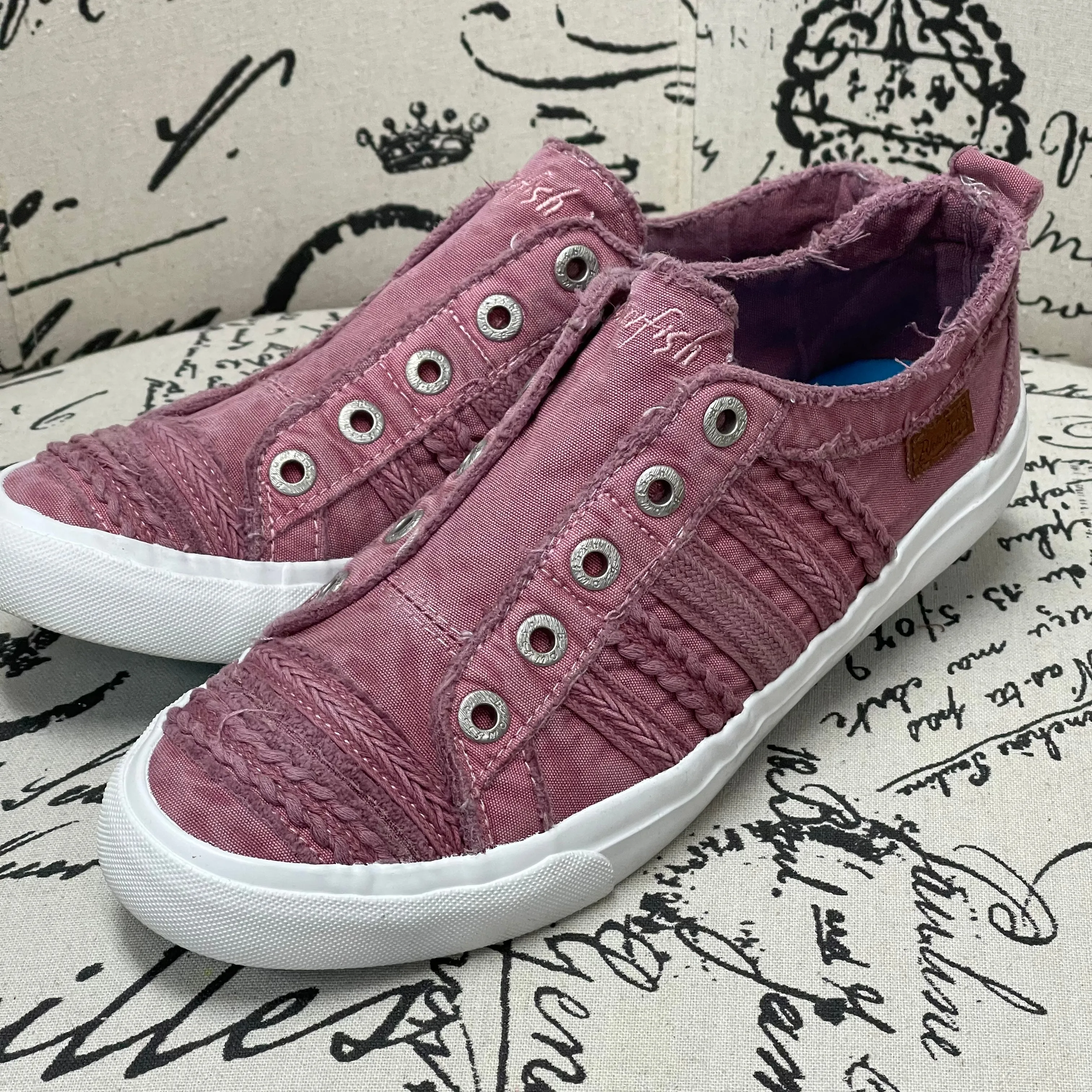 Blowfish Parlane Acai Color Washed Canvas Sneaker