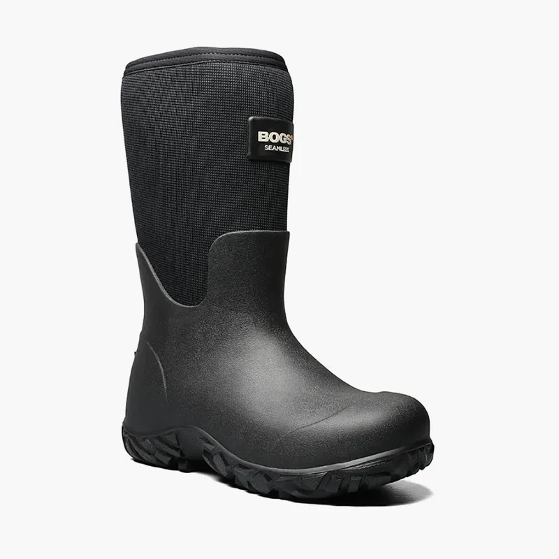 Bogs Workman Soft Toe Insulated Work Boots in Black - Men's