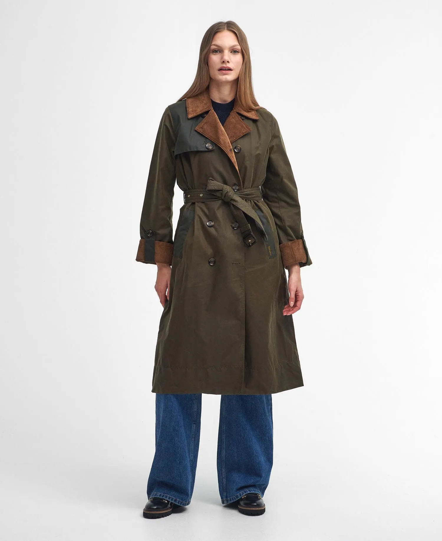  Brackley Waxed Trench Coat     