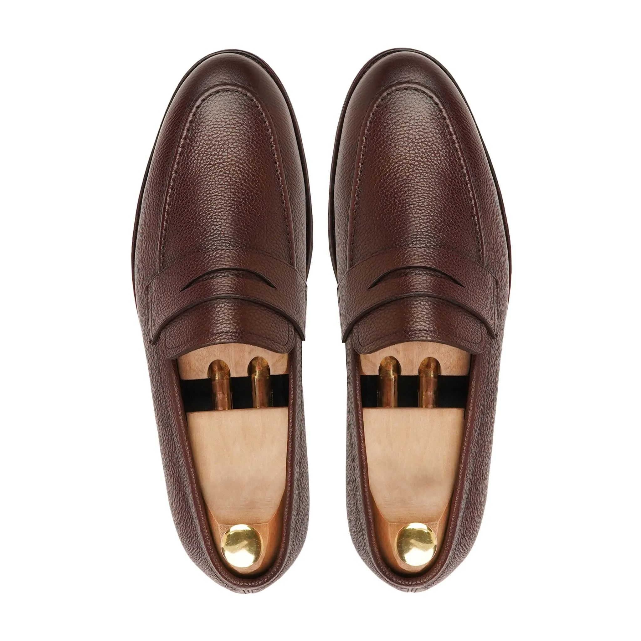 BRUIN - OXBLOOD PEBBLE GRAIN LOAFER