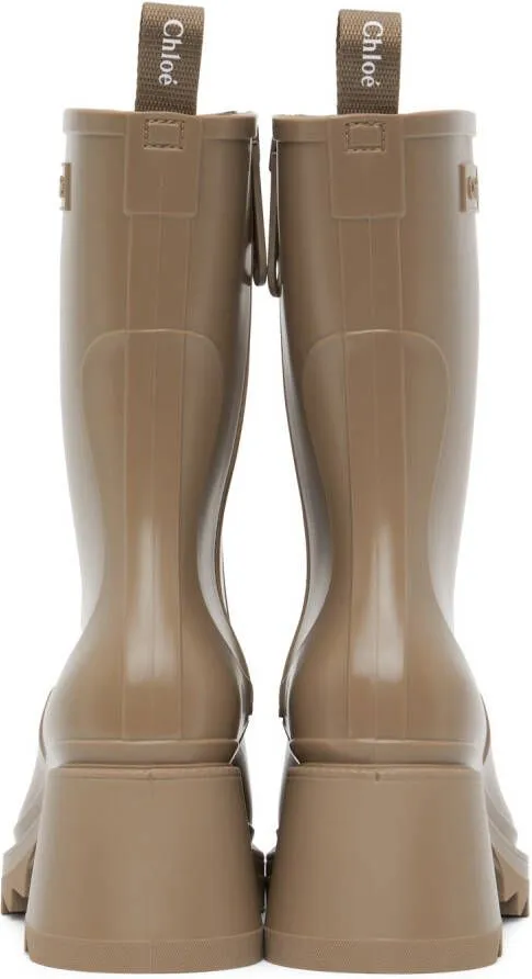 Chloé Taupe Betty Boots