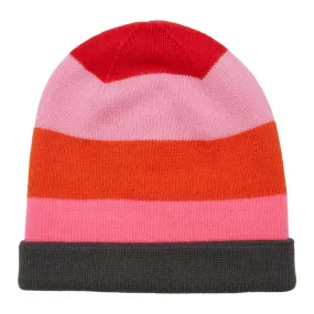 Colour Block Cashmere Beanie