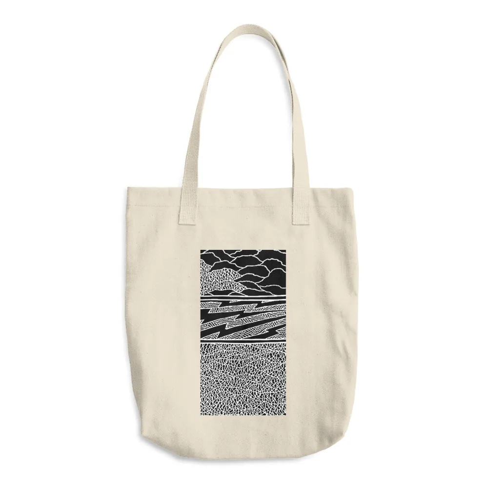 Cotton Tote Bag Bullcreek Thunderstorm