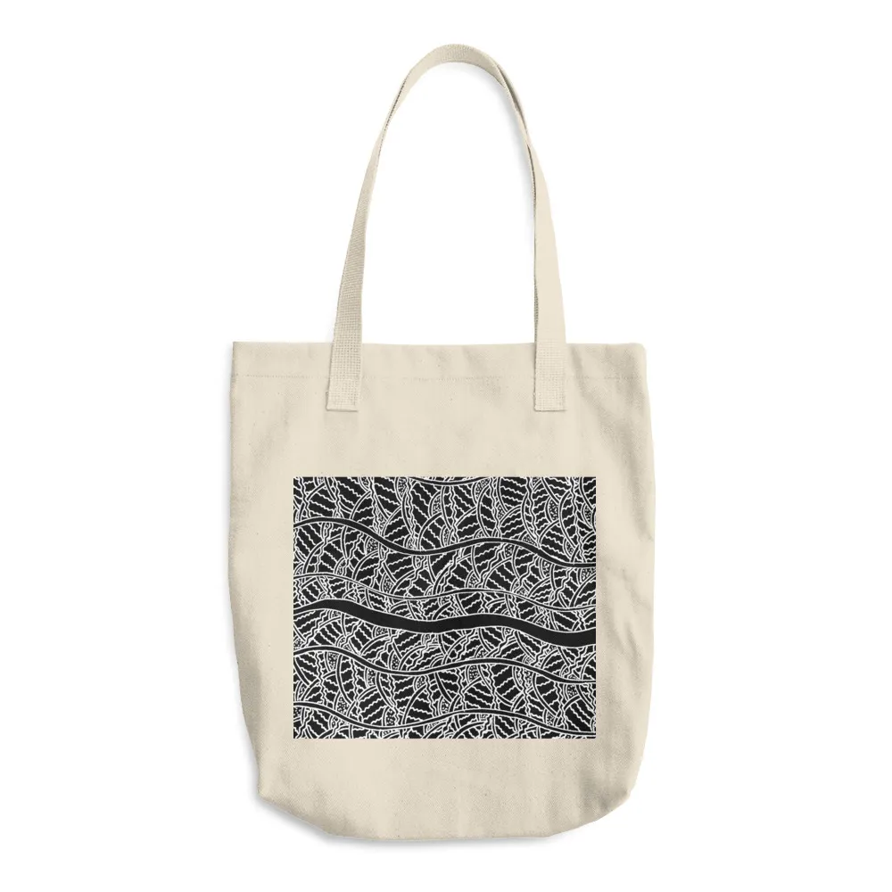 Cotton Tote Bag Energy of Springwater