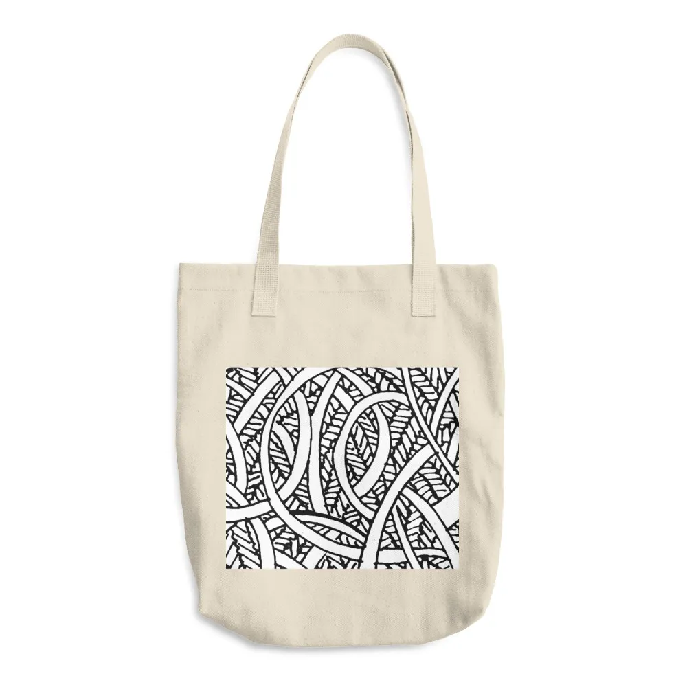 Cotton Tote Bag Energy of Springwater