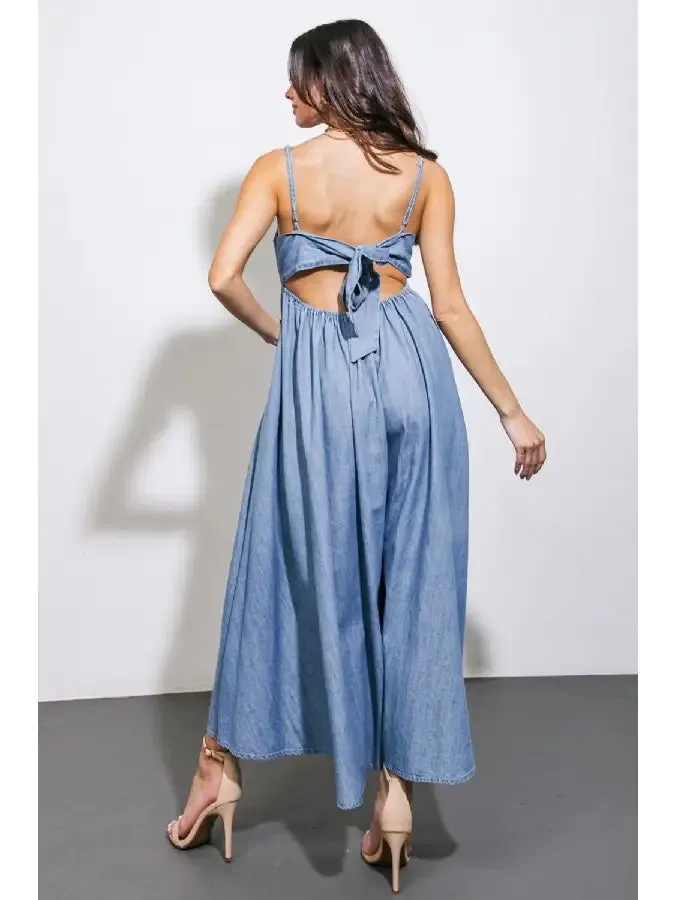 Denim Midi Dress