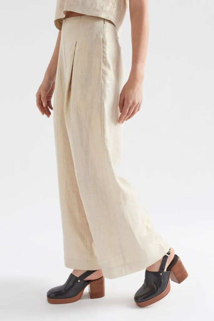 Elk The Label - Metalen Pant - Gold Linen