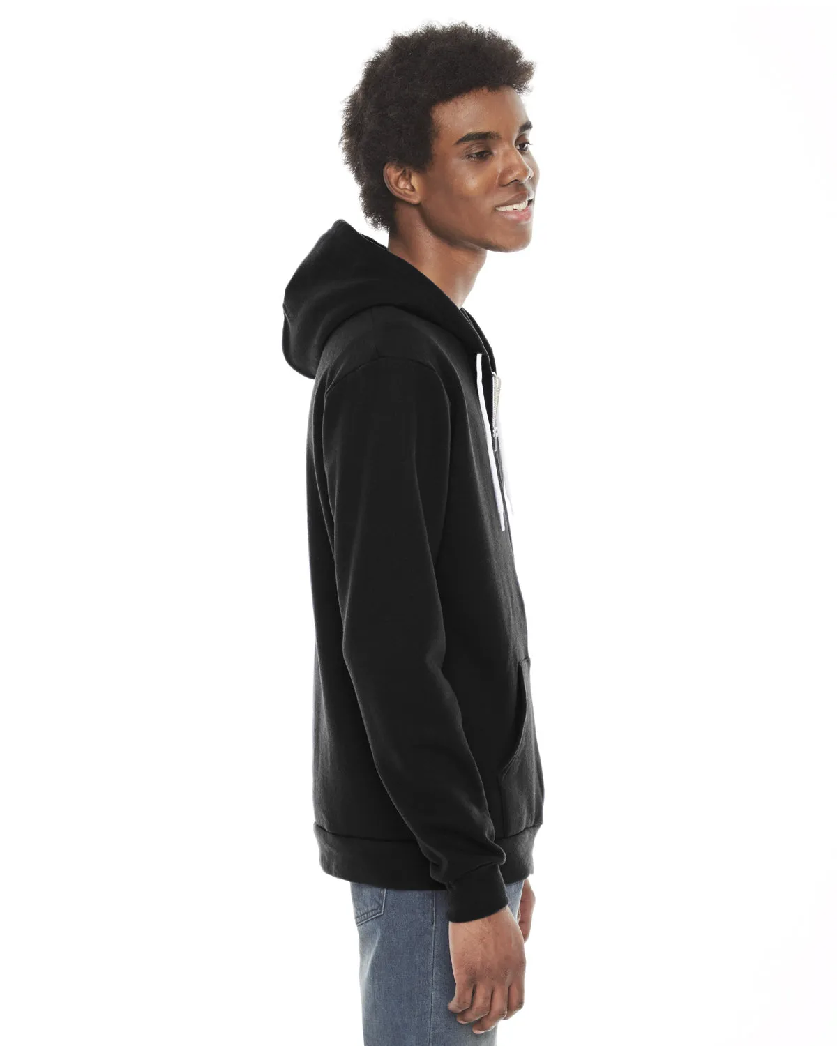 F497 American Apparel Flex Fleece Zip Hoody SKU: F497