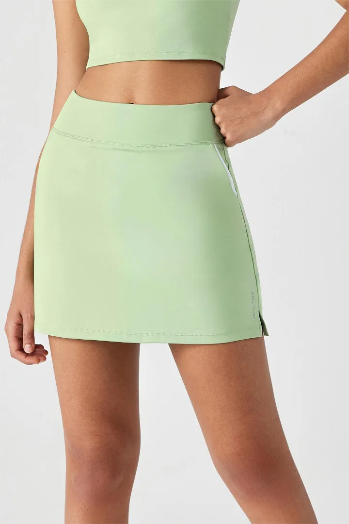 FlexEase Side-Slit Tennis Skirt