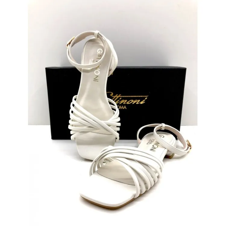 Gattinoni Mell PENME1438WCA802 Sandali Bassi Bianco