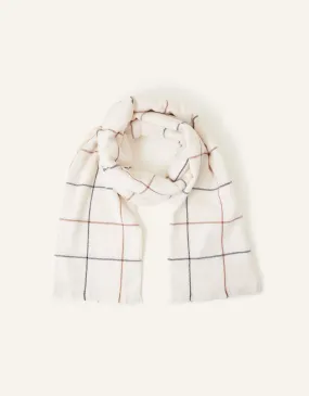 Gloves & Scarves | 'Carter' Check Print Scarf | Accessorize