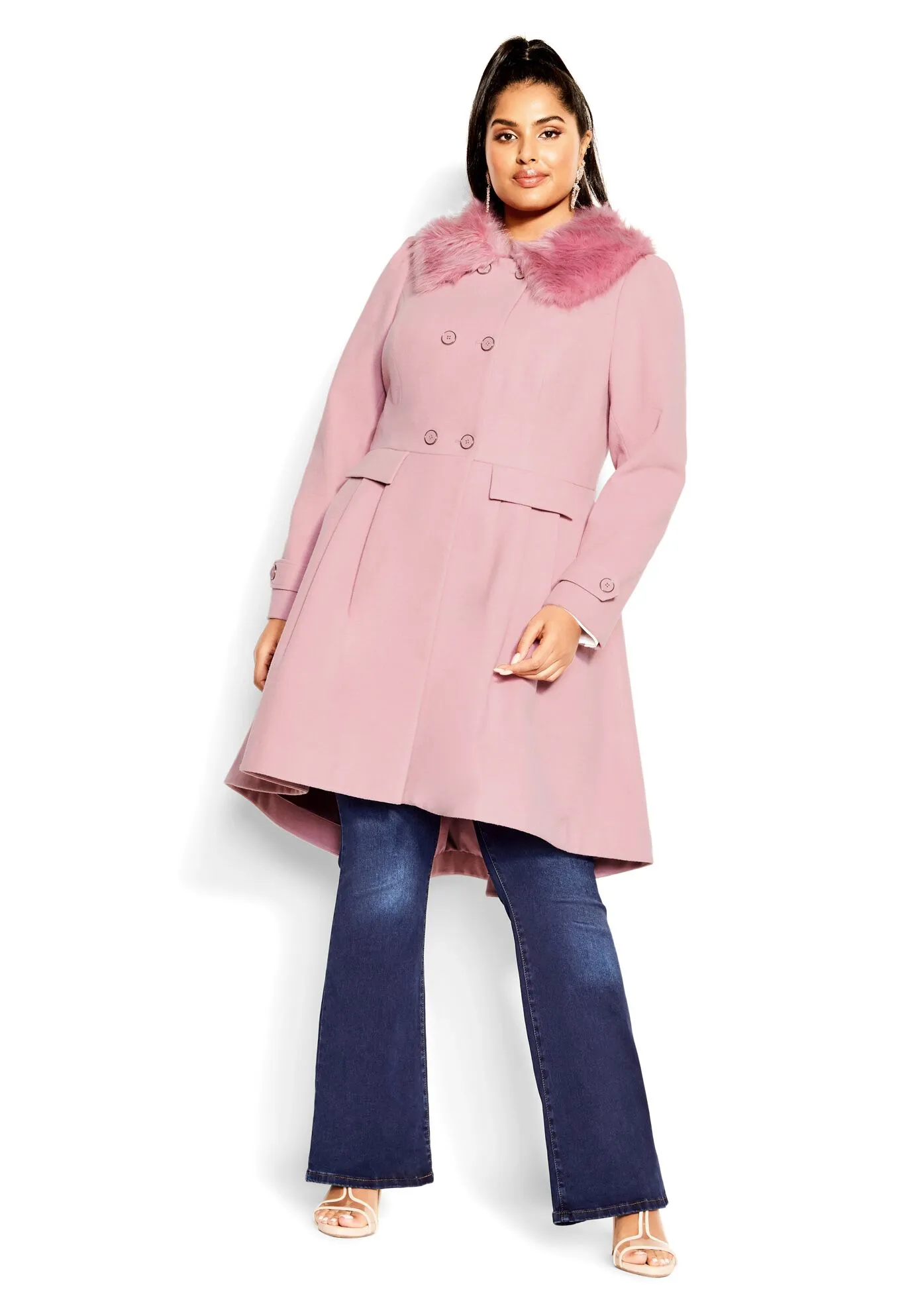 Grandiose Coat - blush