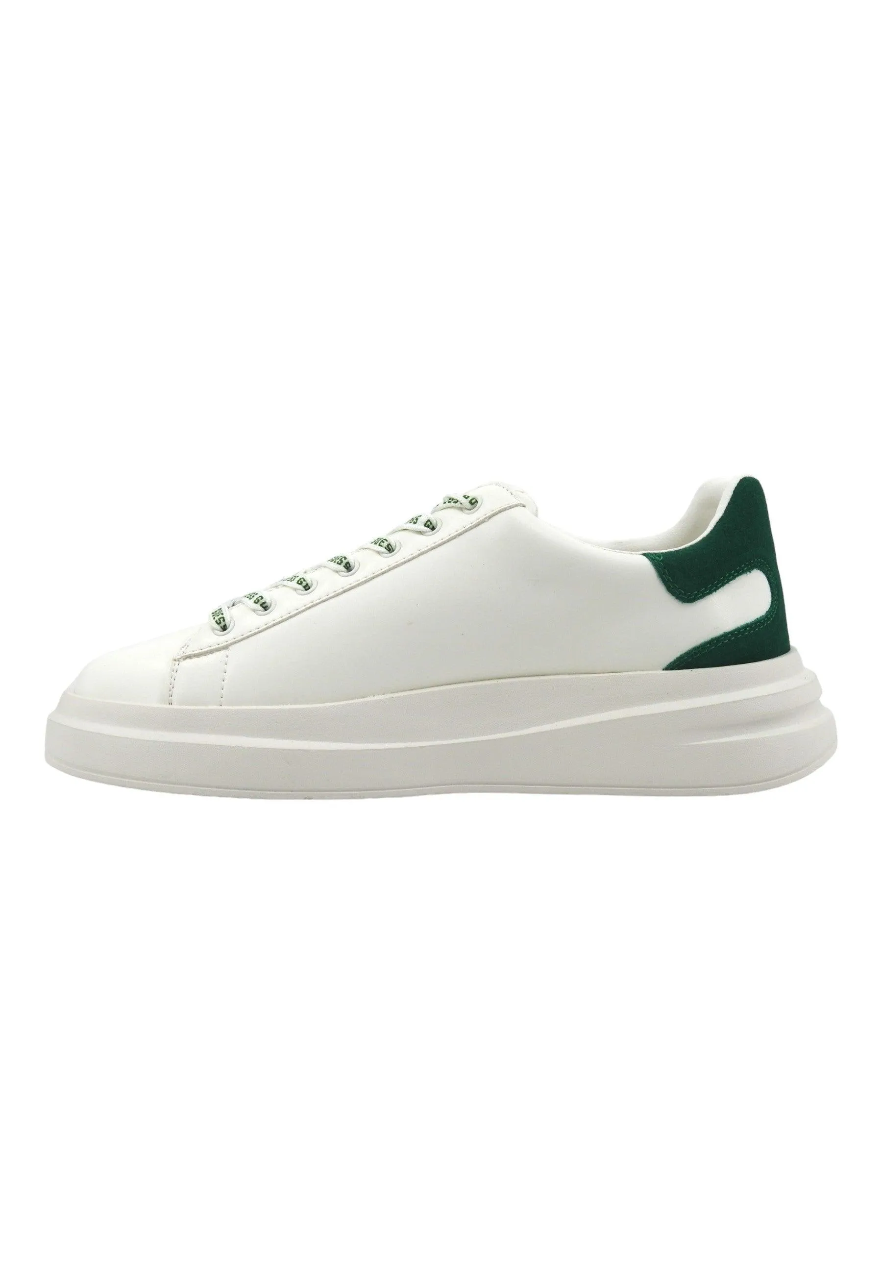 GUESS Sneaker Uomo White Green FMPVIBSMA12