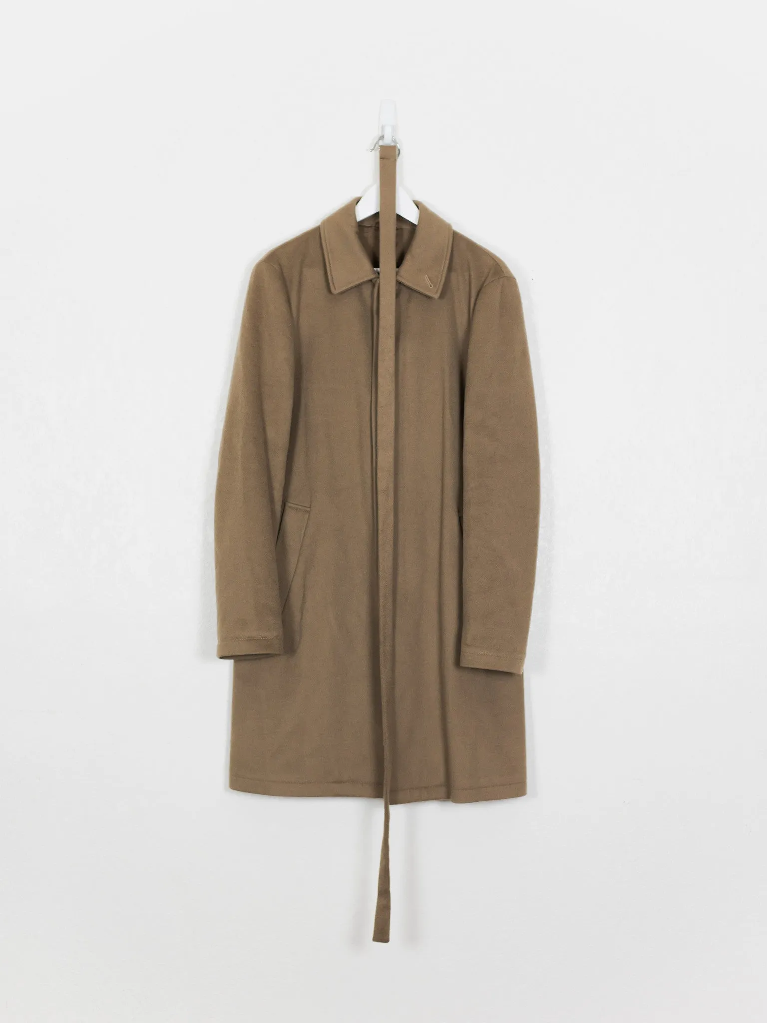 Helmut Lang Camel Mac Coat