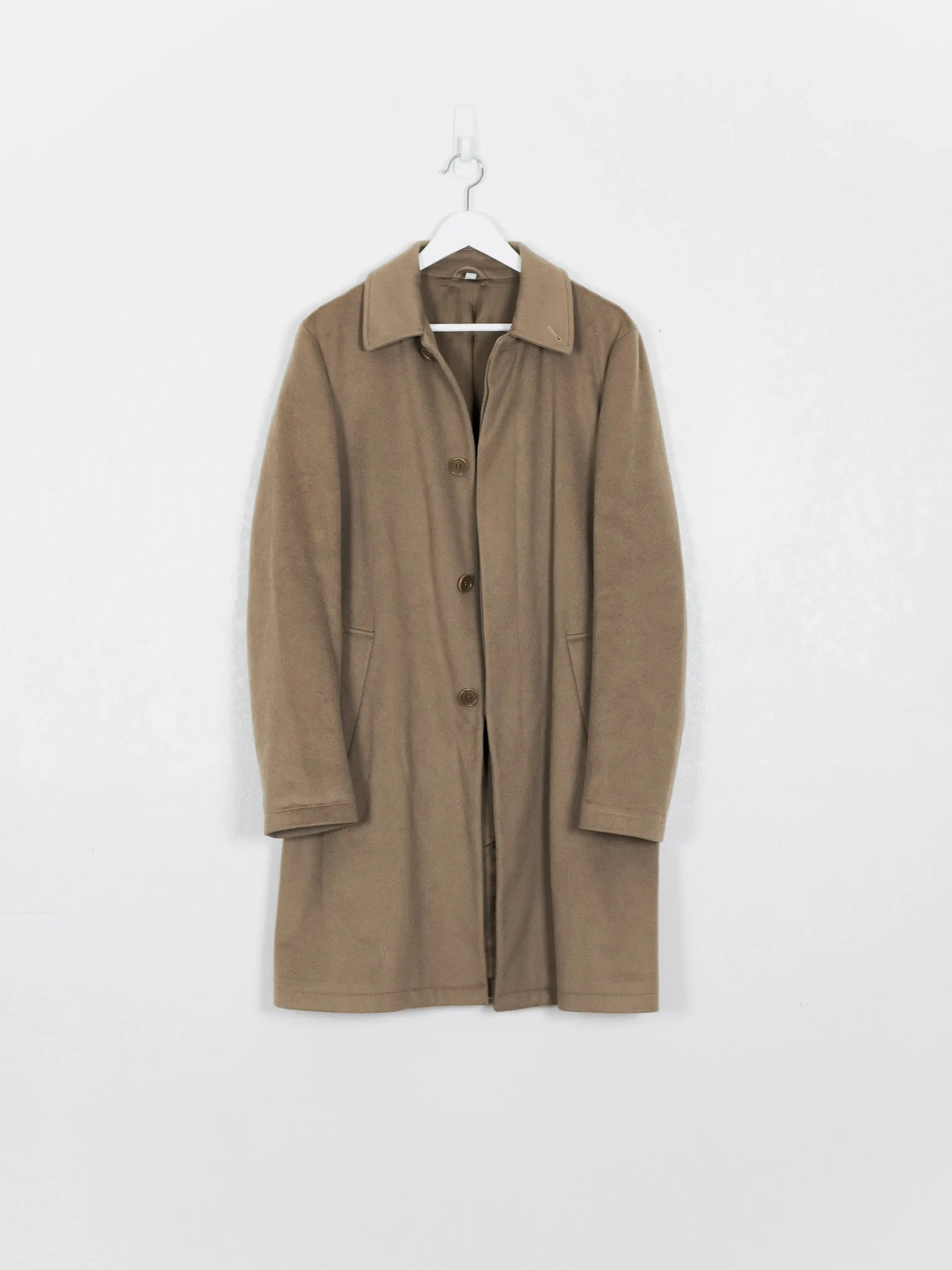 Helmut Lang Camel Mac Coat