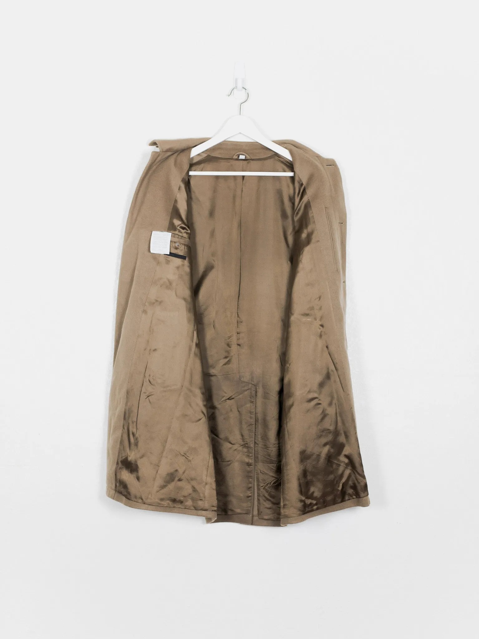 Helmut Lang Camel Mac Coat