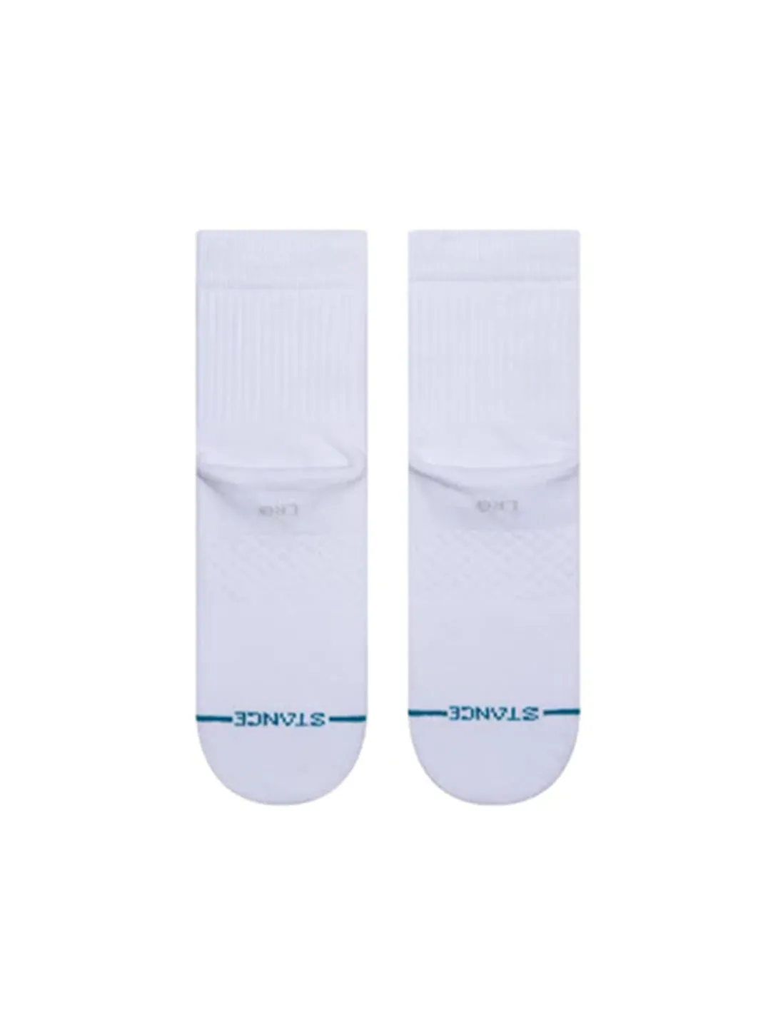 Icon Quarter Sock - White