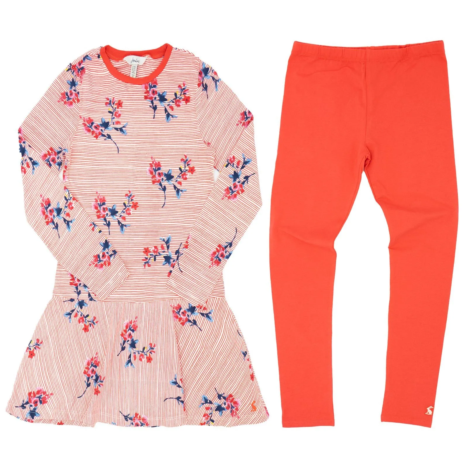 Joules Girls Iona Long Sleeve Top & Leggings Set