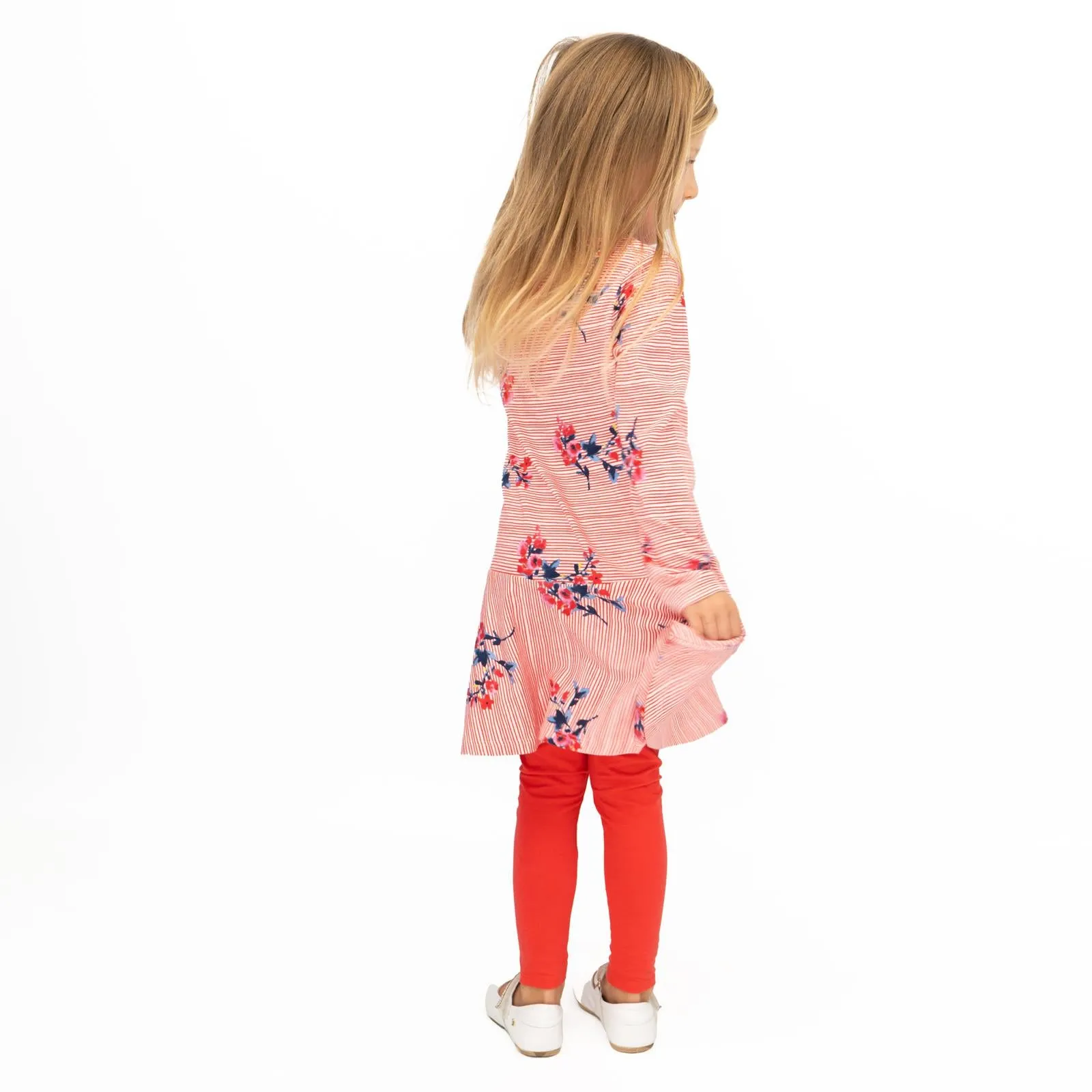 Joules Girls Iona Long Sleeve Top & Leggings Set