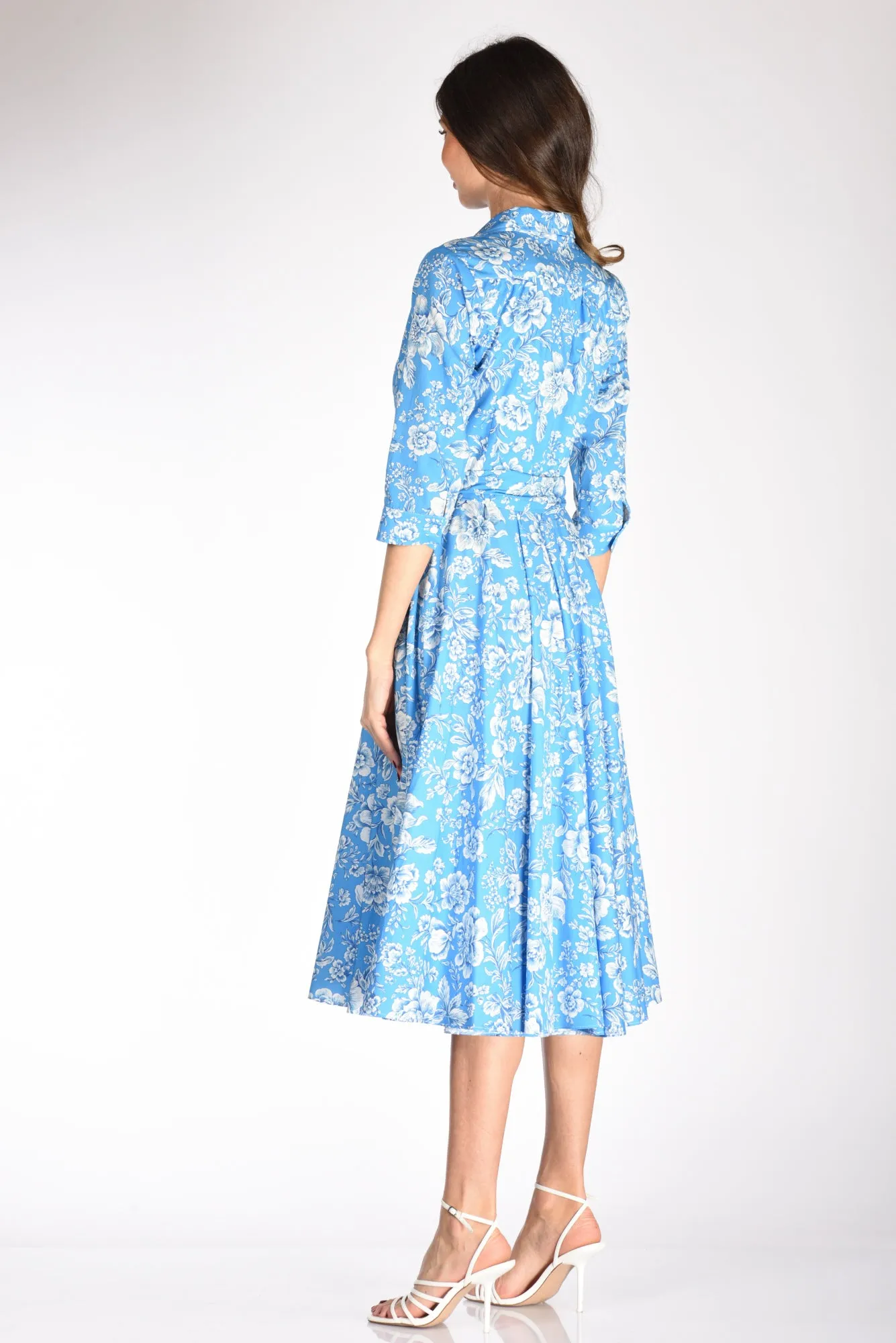 Lavi Couture Abito Ninni Azzurro/bianco Donna