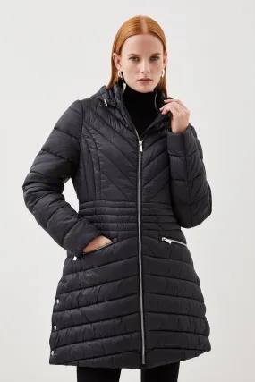 Lightweight Packable Coat | Karen Millen