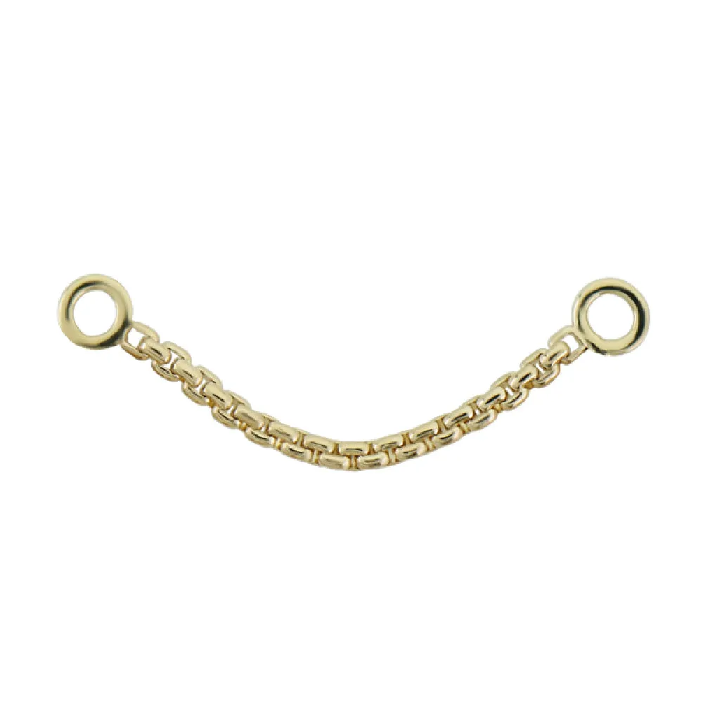 Meander VII Chain Attachment in Gold