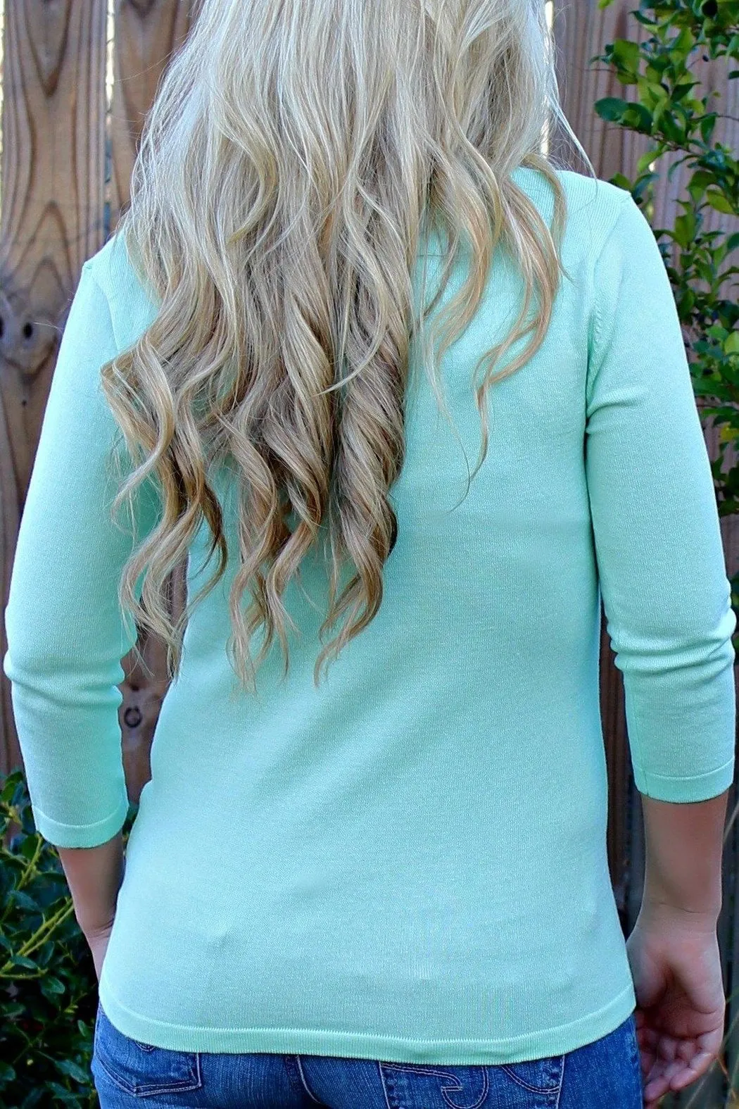 Mint Cameron Sweater