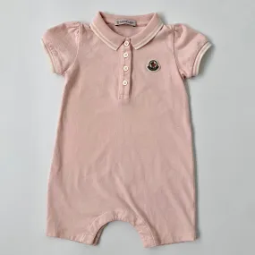 Moncler Pink Romper: 12-18 Months