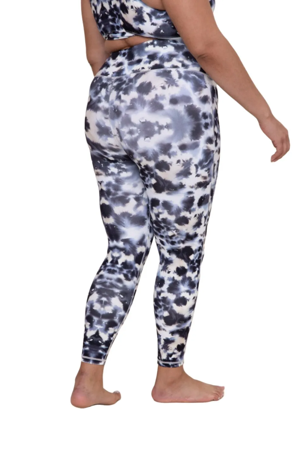 Mono B Inkblot High Waist Leggings APH3109 and Plus