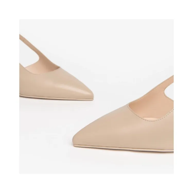 Nero Giardini E409331DE 435 Decollette Slingback Donna Panna