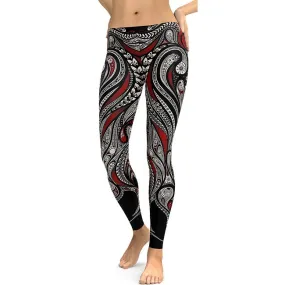 New Design Leggings Women Mandala Flower Digital Print Legging Fitness Leggins Elastic Workout Plus Size Pants