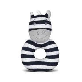 Organic Farm Buddies Rattle - Ziggy Zebra