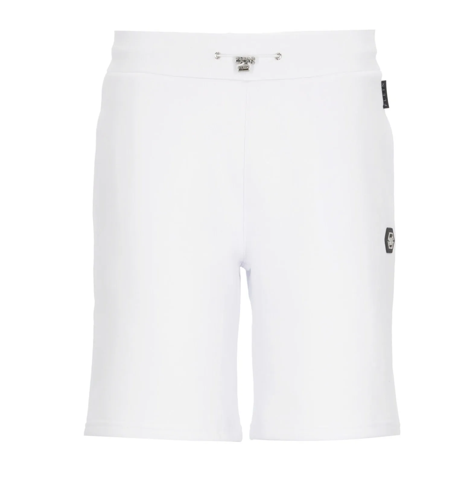 Philipp Plein Iconic Plein Logo Patch Jogging Shorts