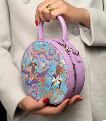 Pink Dragon - Circle Bag