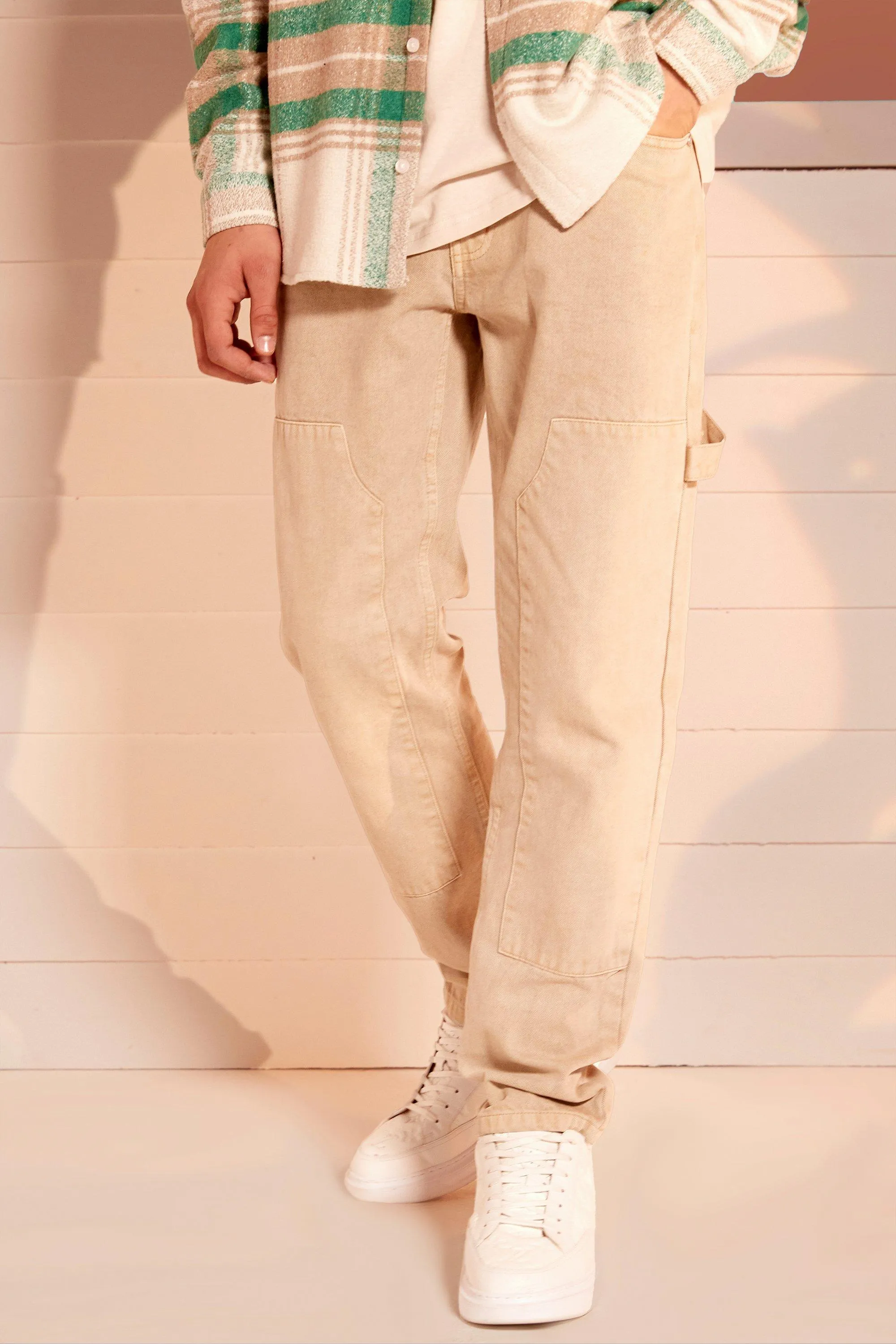Relaxed Fit Worker Jeans