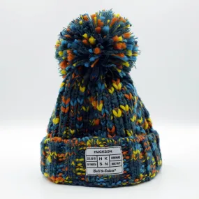 Retro-Twist Bobble Beanie