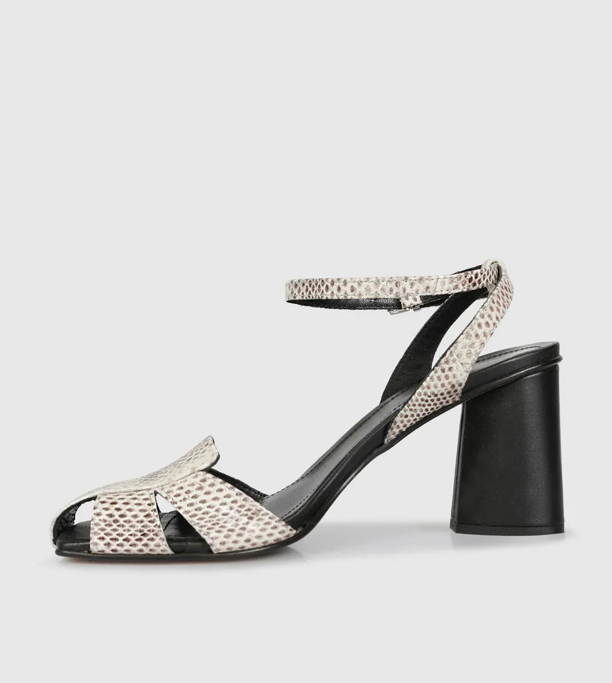 Sempre Di - Diamante Block Sandals