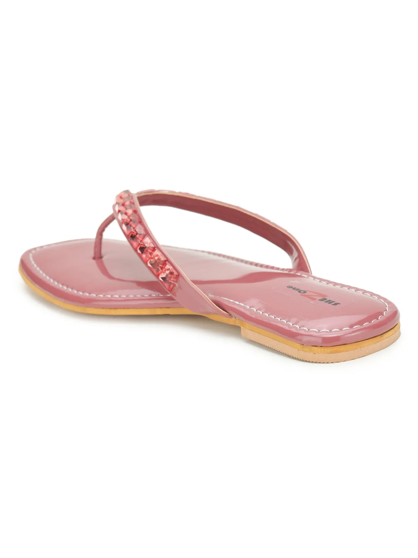 Shezone Peach Women Flats