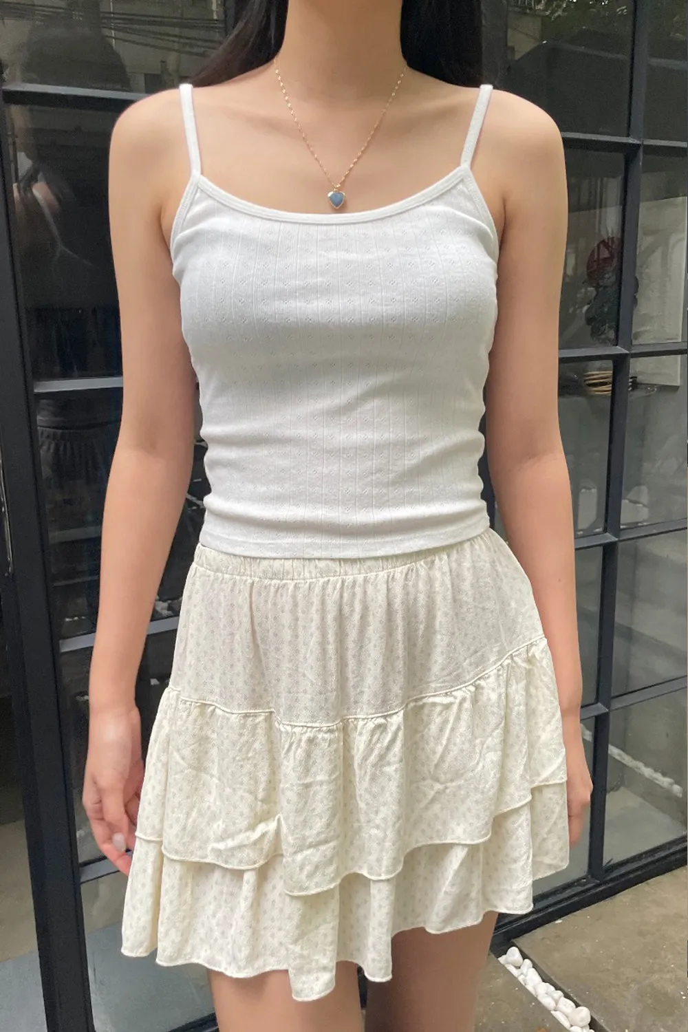 Skylar Eyelet Tank
