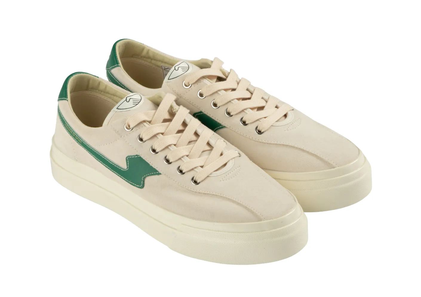 Stepney Workers Club   Dellow S-Strike Suede Ecru-Green (men)