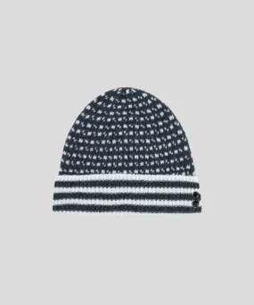 Swedish Fisherman Beanie: Dark Grey