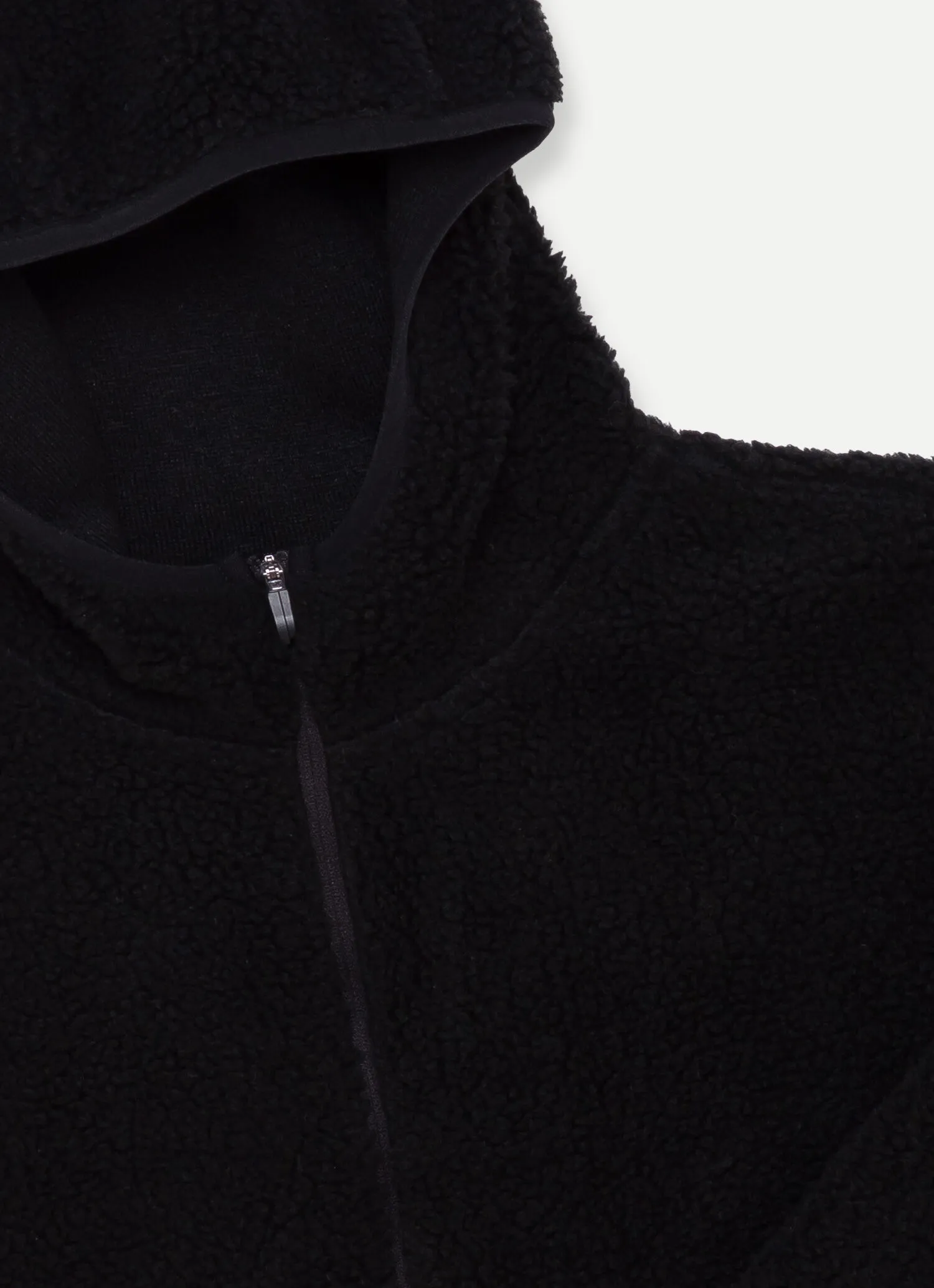 Teddy fleece ski hoody-