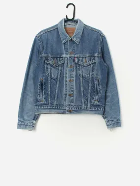 Vintage 90s Levis denim jacket, made in the USA – Small