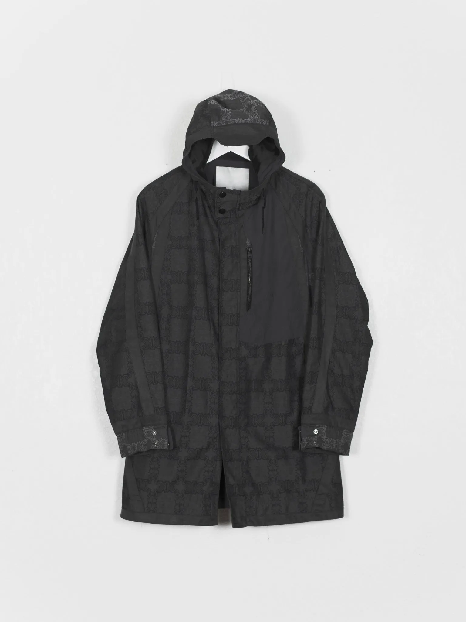 White Mountaineering SS12 Jacquard Fishtail Parka